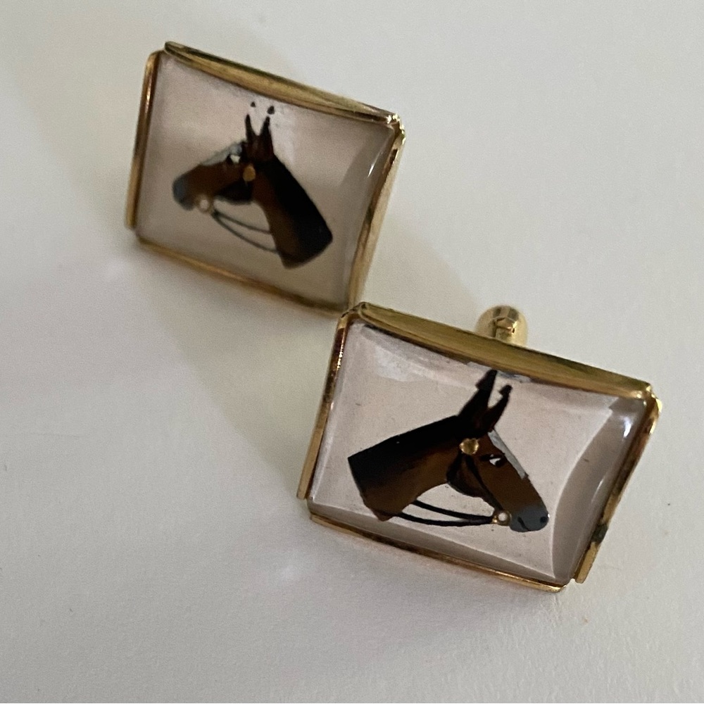 Vintage Kentucky Derby Cuff Links